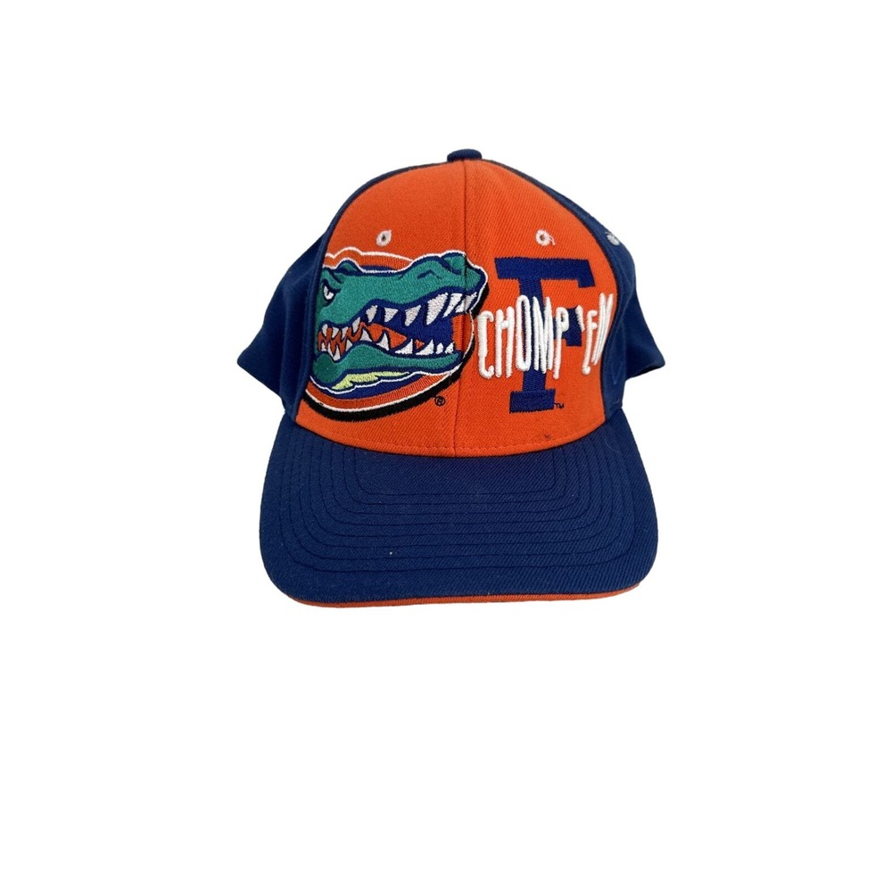 Vintage Florida Gators CHOMP EM Zephyr Cap ZFit Size M/L Embroidered